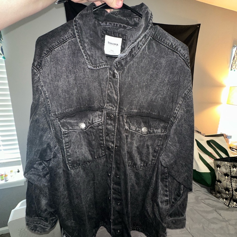 Sonoma Charcoal Denim Jacket
